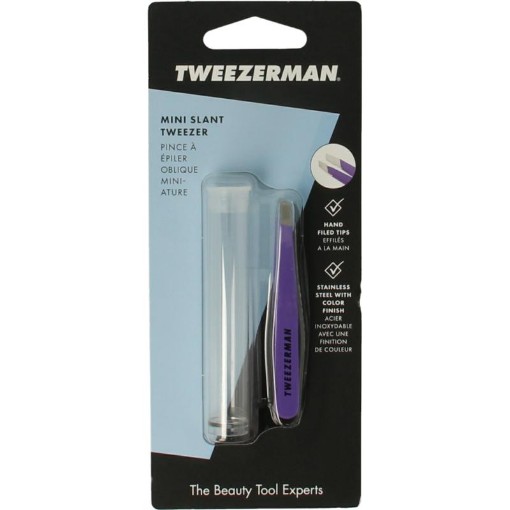 afbeelding van Mini slant tweezer blooming lilac