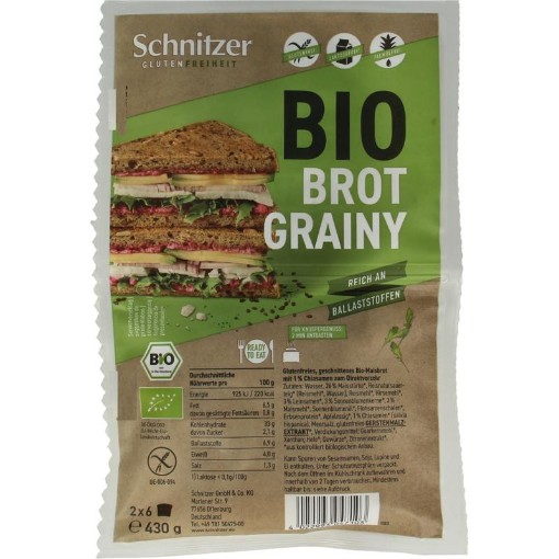 afbeelding van bread`n toast grainy Schnitzer