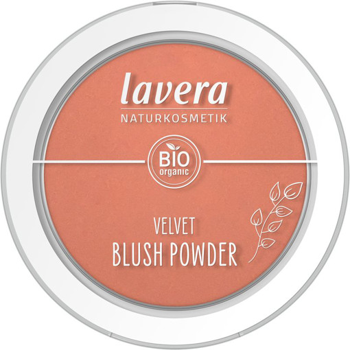 afbeelding van Velvet blush powder rosy peach 01 EN-FR-IT-DE