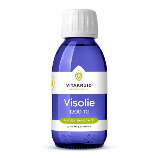 Vitakruid Visolie 1200 TG vloeibaar 125 ml afbeelding