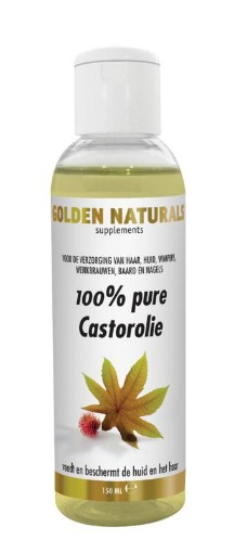 Golden Naturals Castorolie puur 150ml afbeelding