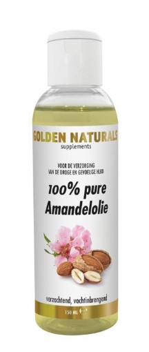 Golden Naturals Amandelolie puur 150 ml afbeelding