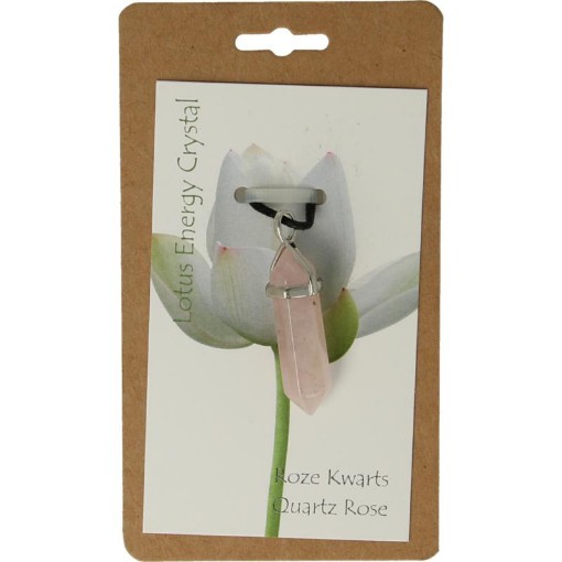 afbeelding van Energiekristal roze kwarts