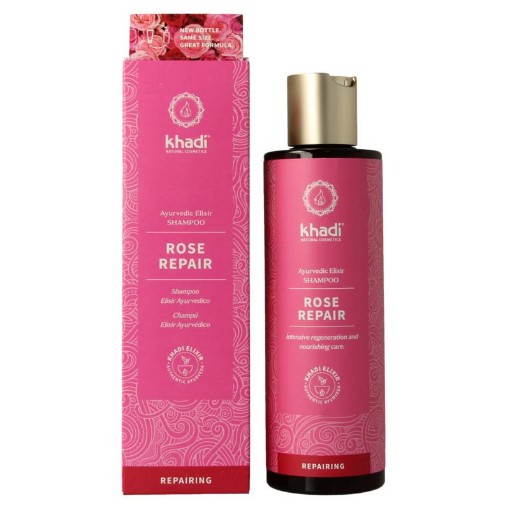 afbeelding van ayurvedis elixer shamp rose re