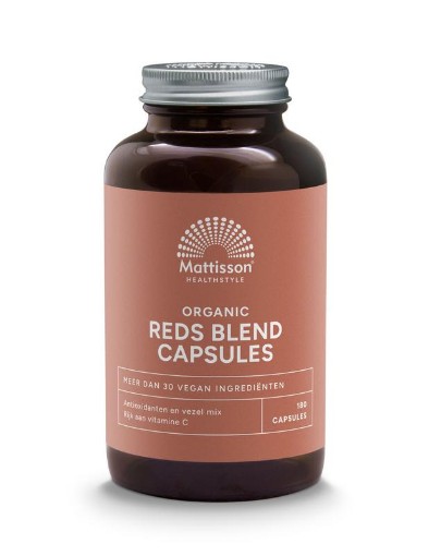 afbeelding van organic reds blend capsules