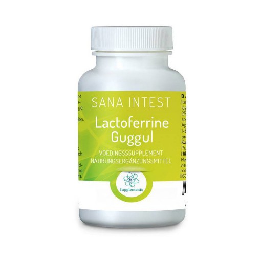 Sana Intest Lactoferrine Guggul 60 capsules afbeelding