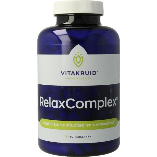 Vitakruid  Relax Complex 180 tabletten afbeelding