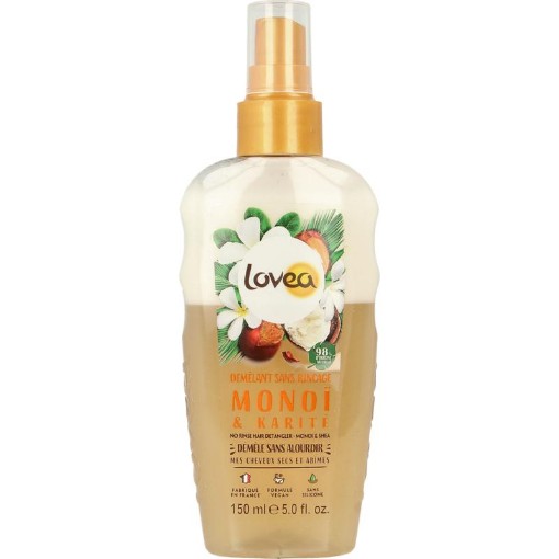 afbeelding van Lovea no rinse spray monoi&she