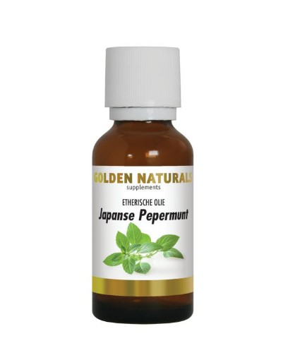 Golden Naturals Japanse Pepermunt Olie 30ml afbeelding