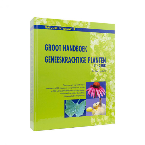 Groot handboek geneeskrachtige planten van Dr. Geert Verhelst 11e druk afbeelding