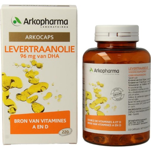 afbeelding van levertraanolie