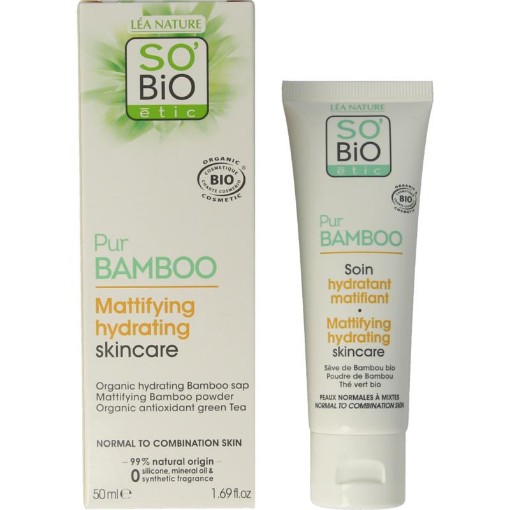 afbeelding van Bamboo mattifying hydrating cream