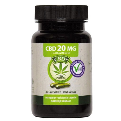 afbeelding van CBD Capsules 20mg