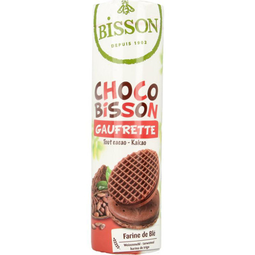 afbeelding van choco Bisson chocolade wafels