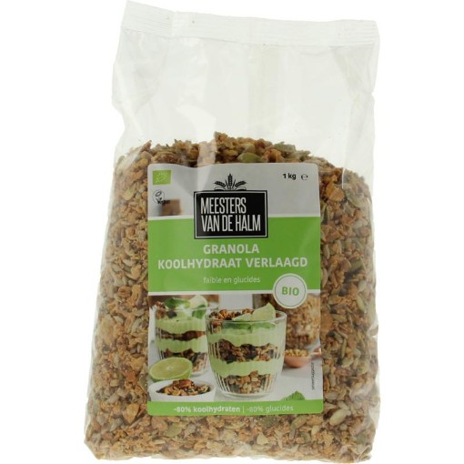 afbeelding van De Halm granola koolhydr verl
