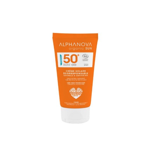 afbeelding van spf 50+ sunscreen face