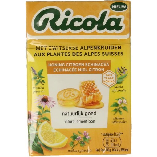 afbeelding van Ricola honing echinacea