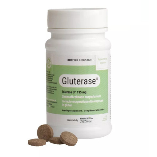 Gluterase Biotics Research 60 tabletten afbeelding