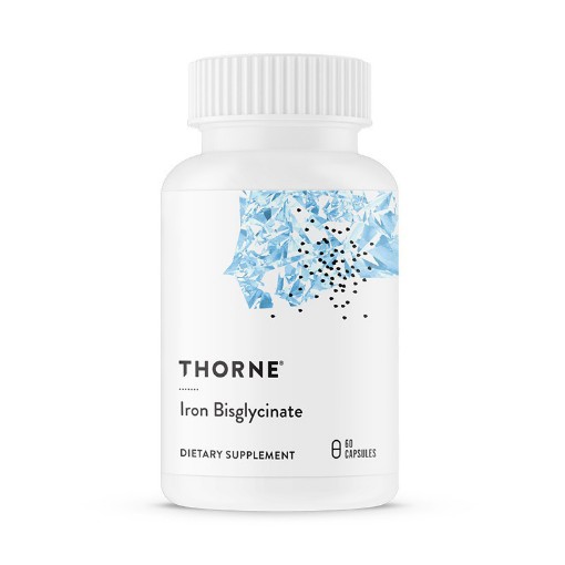 Thorne Iron bisglycinate 60 capsules afbeelding