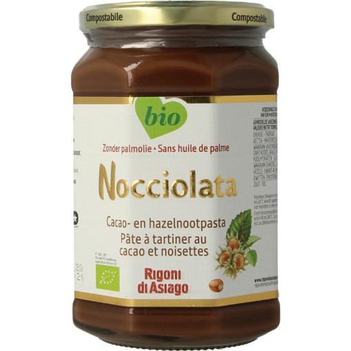 afbeelding van Nocciolata choco hazelnootpast