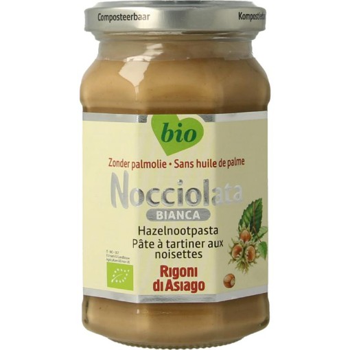 afbeelding van Nocciolata witte hazeln pasta