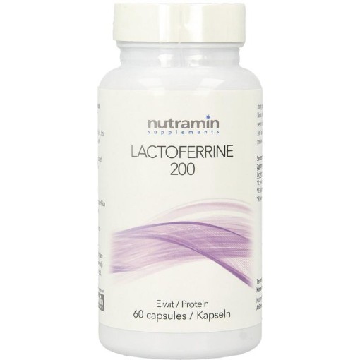 afbeelding van lactoferrine 200 Nutramin