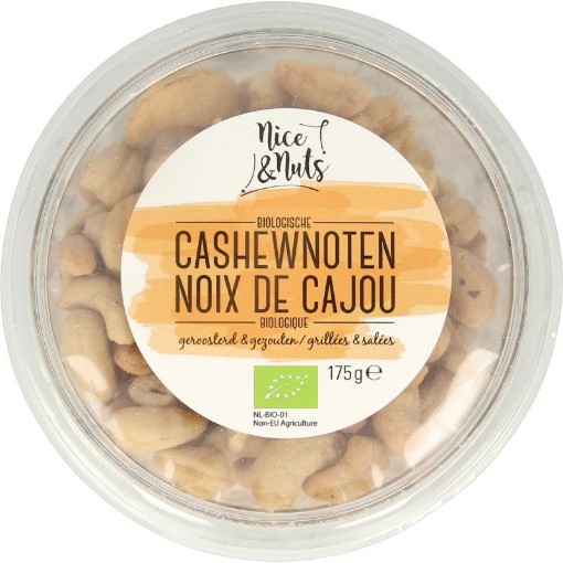 afbeelding van nice&nuts cashewnoten m zeezou