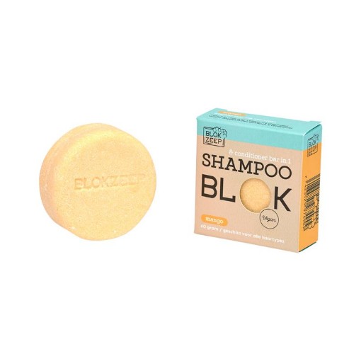 afbeelding van shampoo & condit bar mango