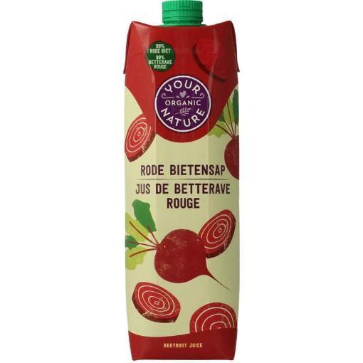 afbeelding van yon rode bietensap bio