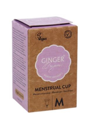 afbeelding van Ginger Organic menstr cup mt m