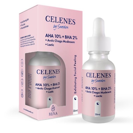 afbeelding van Facial peeling AHA 8% + BHA 2% + lactic + arctc ch