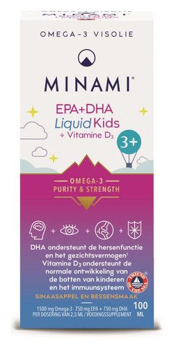 afbeelding van EPA & DHA liquid kid vitamine D3