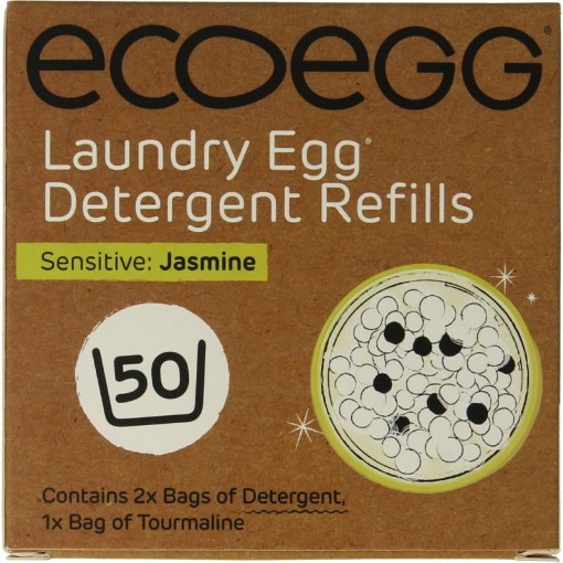 afbeelding van Laundry egg refill Jasmine