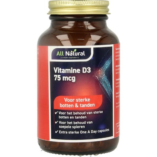 afbeelding van vitamine d3 75mcg