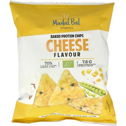 afbeelding van protein chips cheese bio