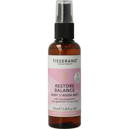 afbeelding van body en room mist restore bala