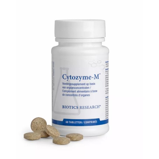 Biotics Cytozyme-M 60 tabletten afbeelding