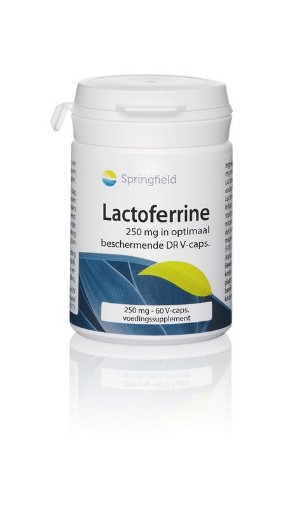 Springfield Lactoferrine DR 250mg 60 capsules afbeelding