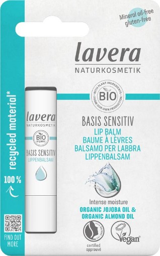 afbeelding van Lavera lipbalm basis sensitive