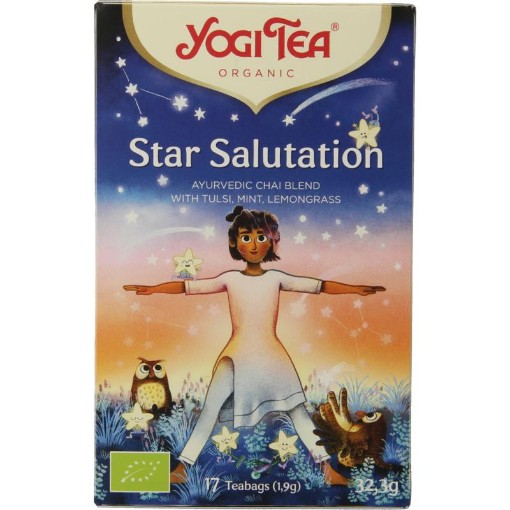 afbeelding van Star salutation bio