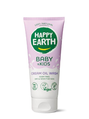 afbeelding van wasgel creme olie baby & kids