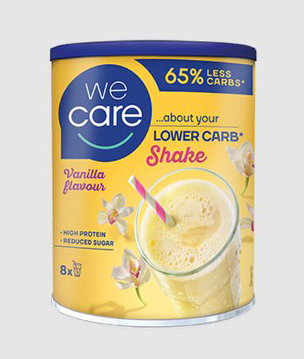 afbeelding van lower carb shake vanilla