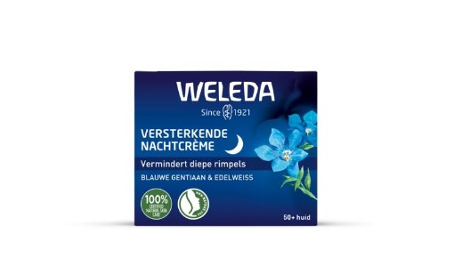 afbeelding van Blauwe gentiaan&edelweiss versterkende nachtcreme