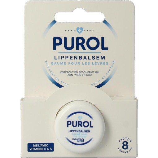 afbeelding van Purol lippenbalsem potje