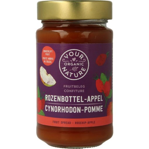 afbeelding van Fruit beleg rozenbottel bio
