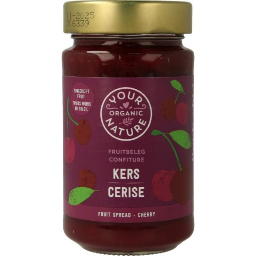 afbeelding van Fruit beleg kers bio
