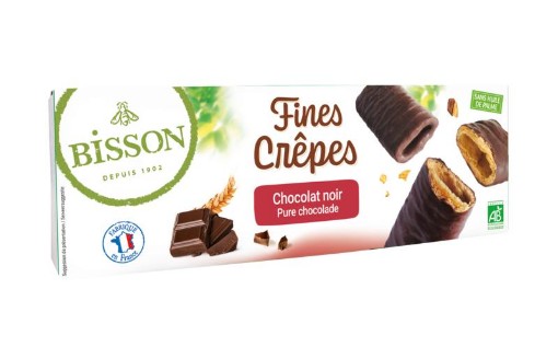 afbeelding van crepes pure chocolade bio