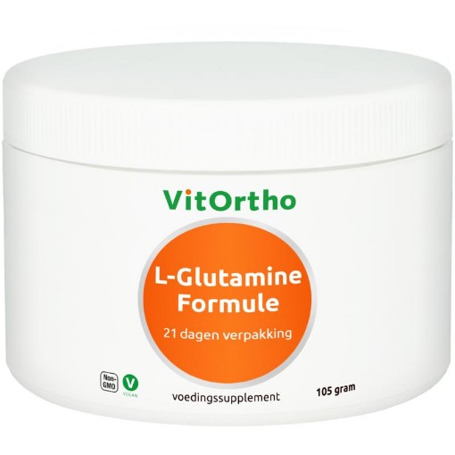 afbeelding van l glutamine formule