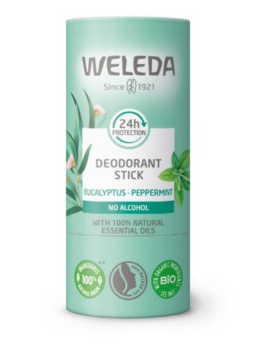 afbeelding van Eucalyptus + peppermint 24U deodorant stick