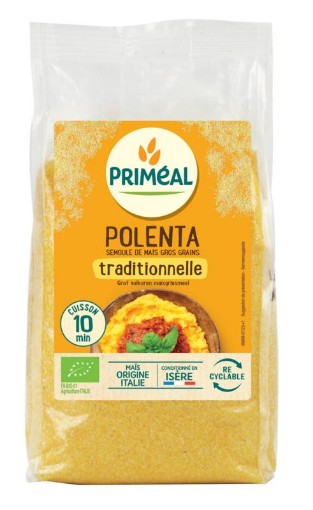 afbeelding van Polenta - maismeel met grote korrels bio